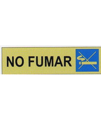 SEÑAL 4x4cm PROHIBIDO FUMAR ADHESIVA